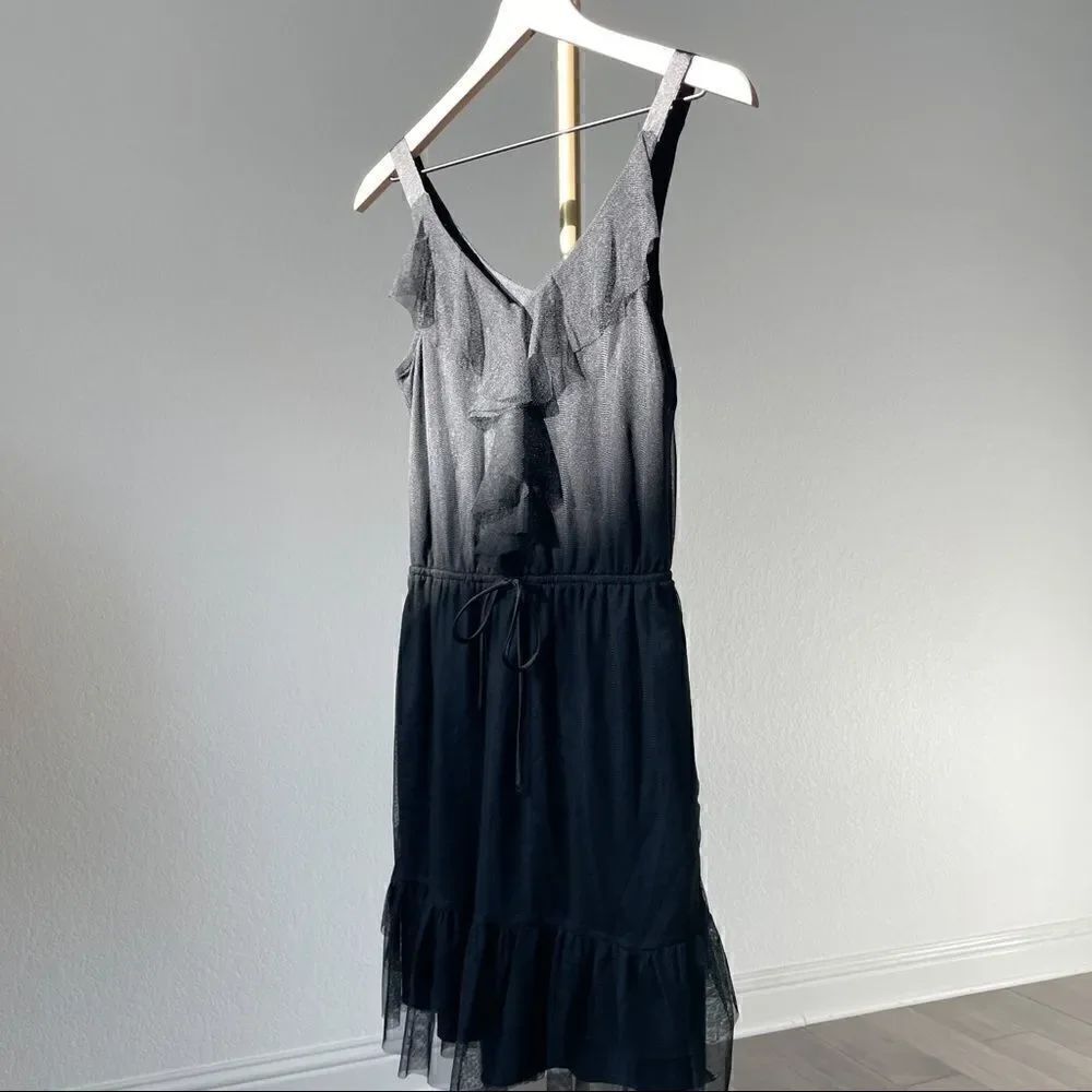 NWT Target Tulle Lace Black Dress Small